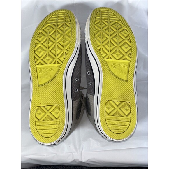 Converse All Star Chuck Taylor Gray/Olive Hightop Sneakers (Men’s 12 Women’s 14) - Picture 7 of 7